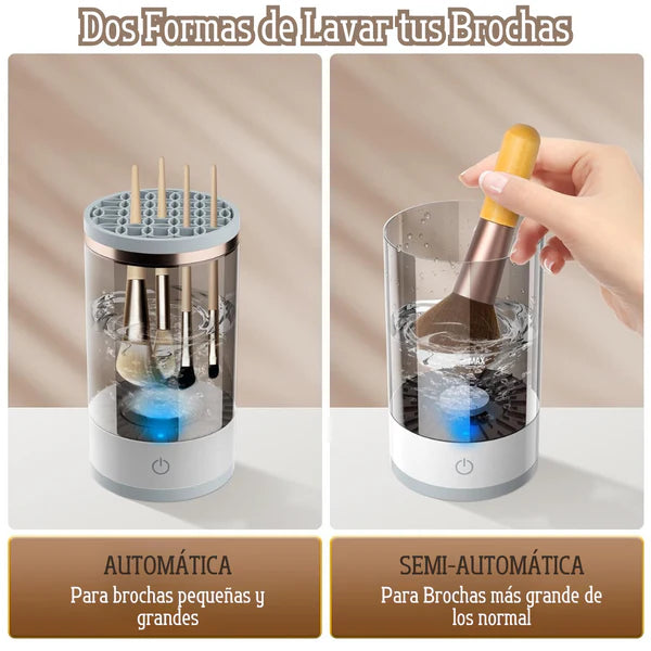 Limpiador Eléctrico para Brochas de Maquillaje - ¡ÉXITO EN ESPAÑA!😱